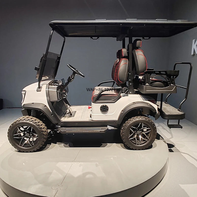 4 / 6 Seat Electric Golf Cart — Club Car Style Off-Road Electric Carrito with G-Wagon Seats & Petrol Option