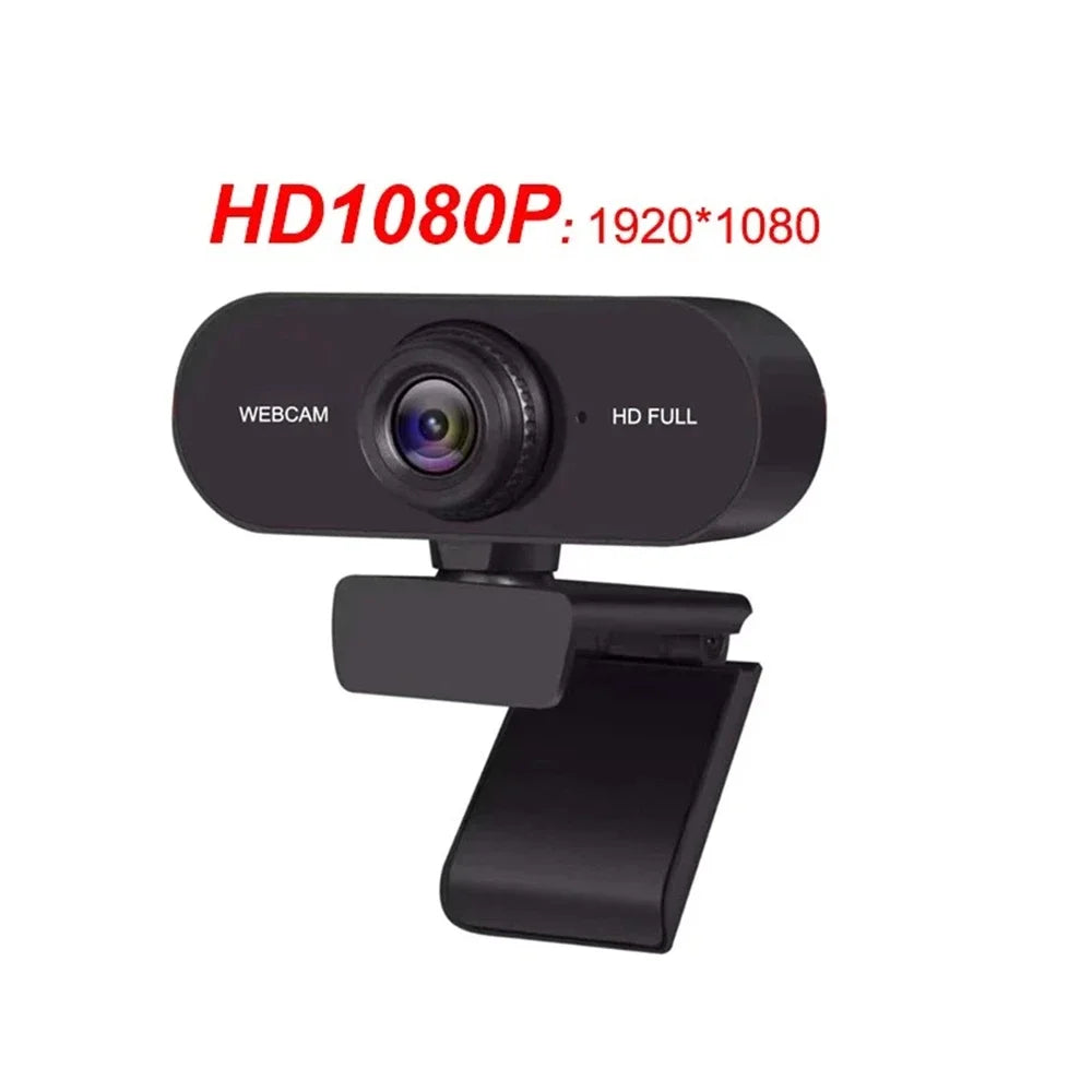 HD USB Webcam with Microphone – 480P to 2K, Desktop & Laptop Camera for YouTube, Skype & Streaming