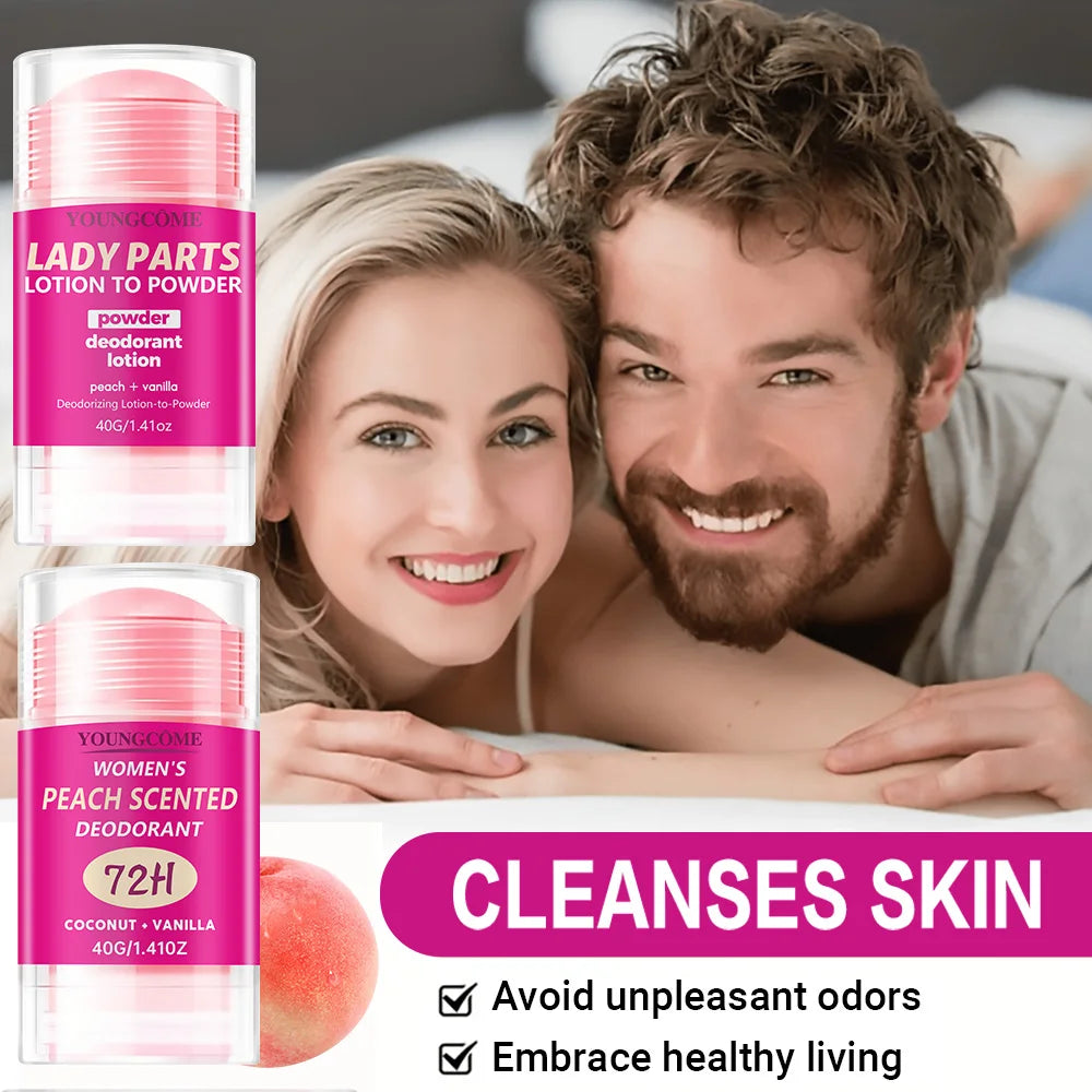 Honey Peach Antiperspirant Deodorant Stick 40g – Underarm Odor Remover