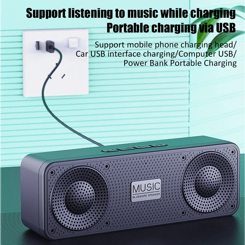 S18 Wireless Bluetooth Outdoor Speaker with FM Radio