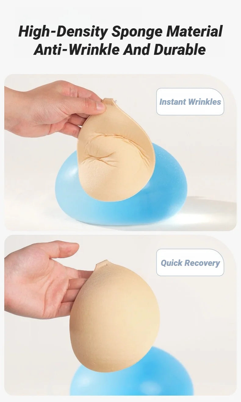 Silicone Adhesive Push-Up Bra — Waterproof Invisible Bra for Backless & Wedding Dresses