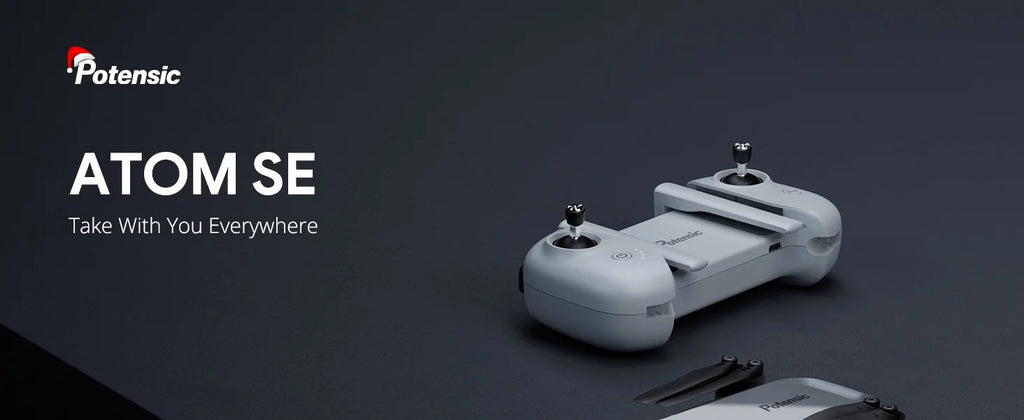 Potensic Atom SE 4K GPS Drone — Under 249g, Single Axis Gimbal, 4km Range, 29-Min Flight Time