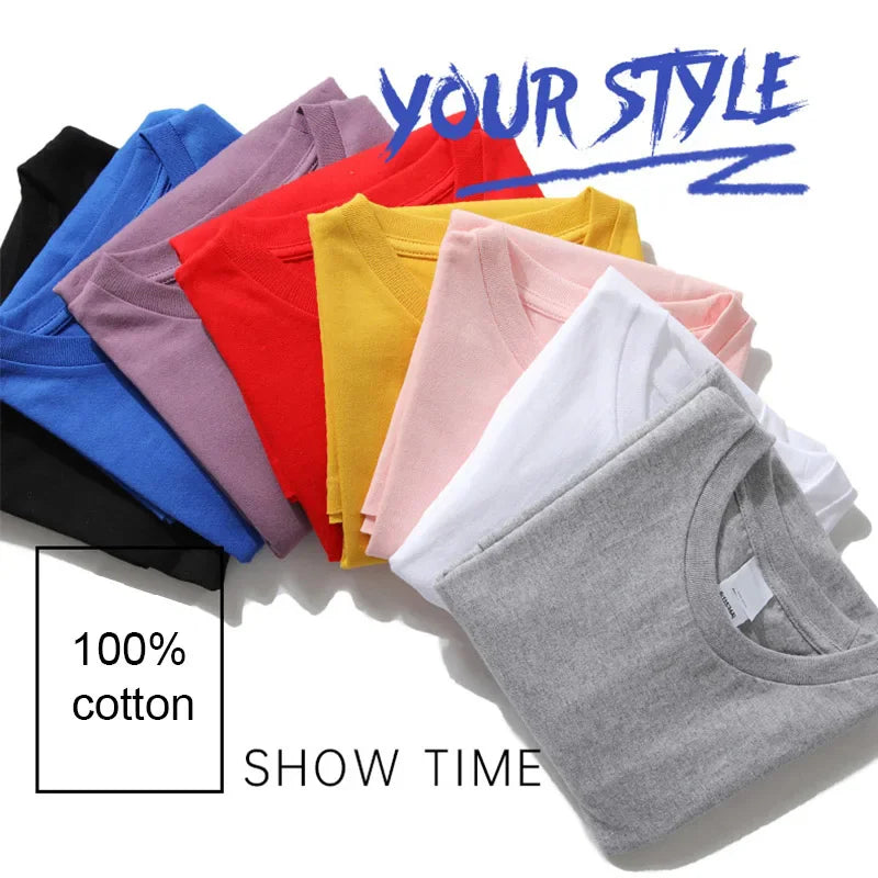 Men's Funny Banana Print T-Shirt — Loose Casual Cotton Blend Short Sleeve Tee