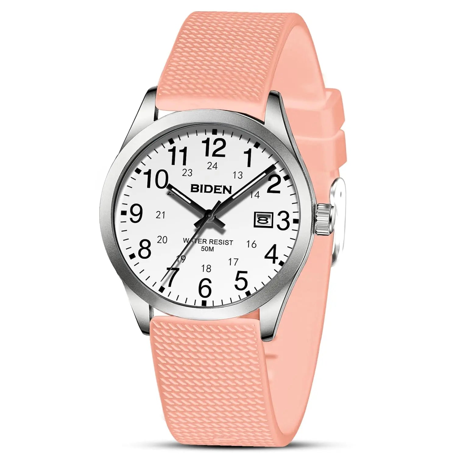 BIDEN Men's Waterproof Luminous Quartz Sports Watch