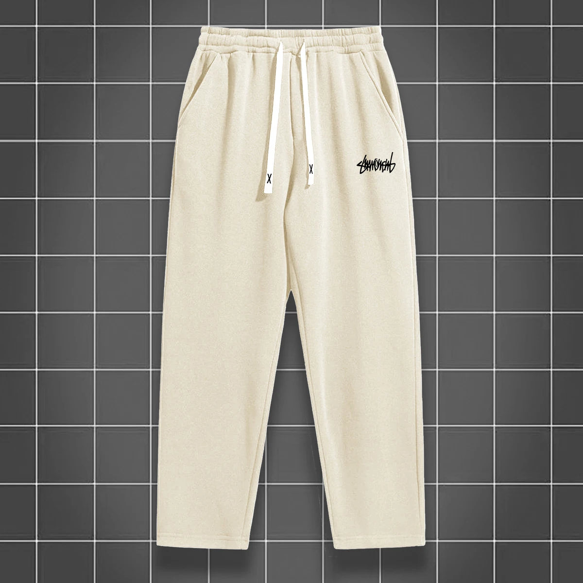Men's Straight Leg Jogging Pants — Casual Comfort Trousers