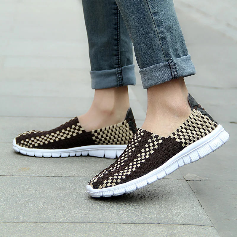 Unisex Handwoven Breathable Loafer Flats