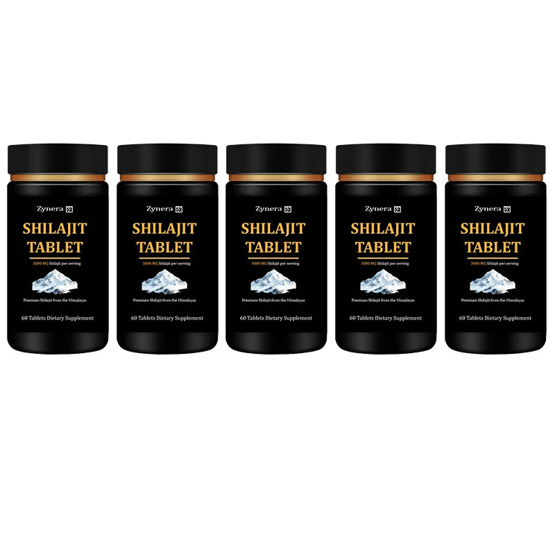 Shilajit Ashwagandha Black Maca Men’s Health Capsules — Energy, Stamina & Vitality Support
