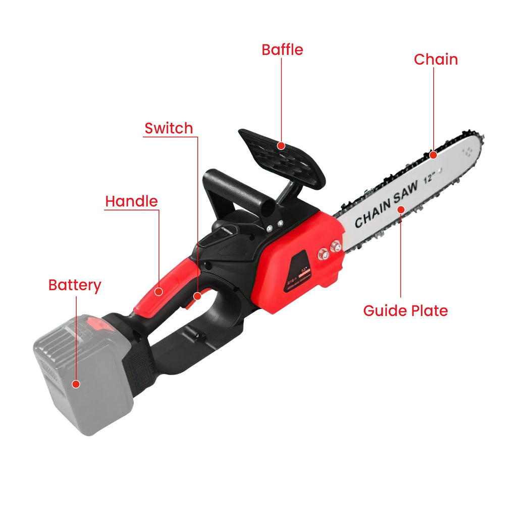 12-Inch Brushless Cordless Chainsaw