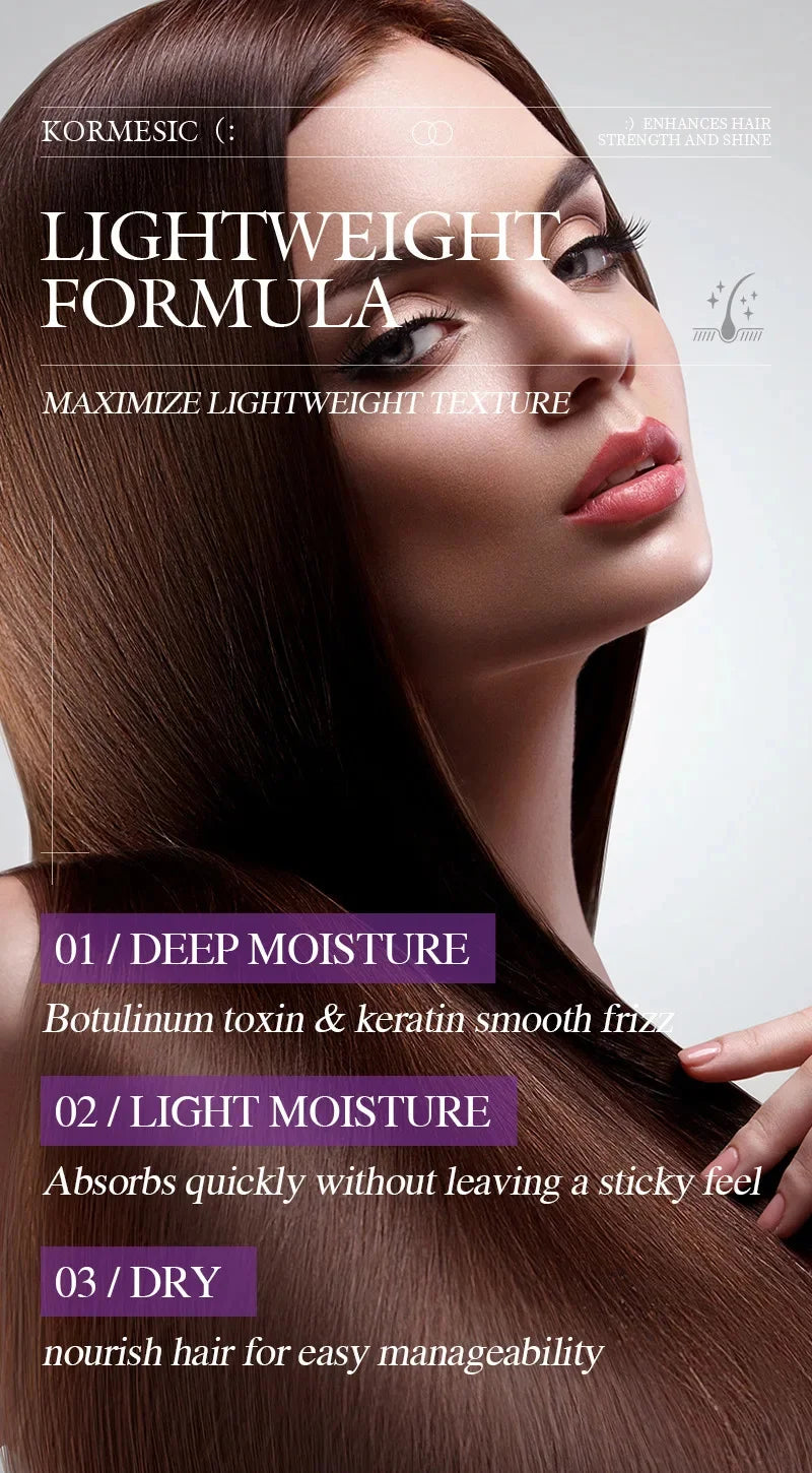 Magic Keratin Hair Enhancing Oil Fast Restore Hair Soft Smooth Shiny Deep Moisturizer Frizzy Dry Scalp Korean Hair Care Products