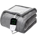 Electric Heated Blanket – Soft Throw with 6 Heating Levels, 4-Hour Auto-Off & Overheat Protection