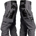Men's Tactical Waterproof Cargo Work Pants — Multi-Pocket Outdoor Hiking Trousers for Spring, Autumn & Winter