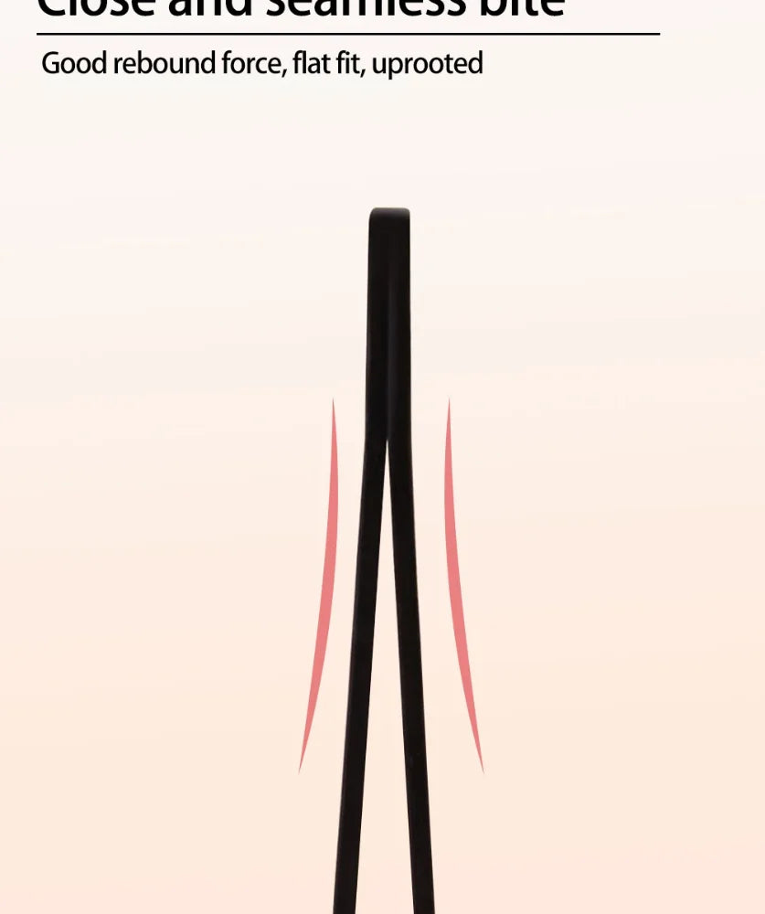HISYI Stainless Steel Slanted Eyebrow Tweezers