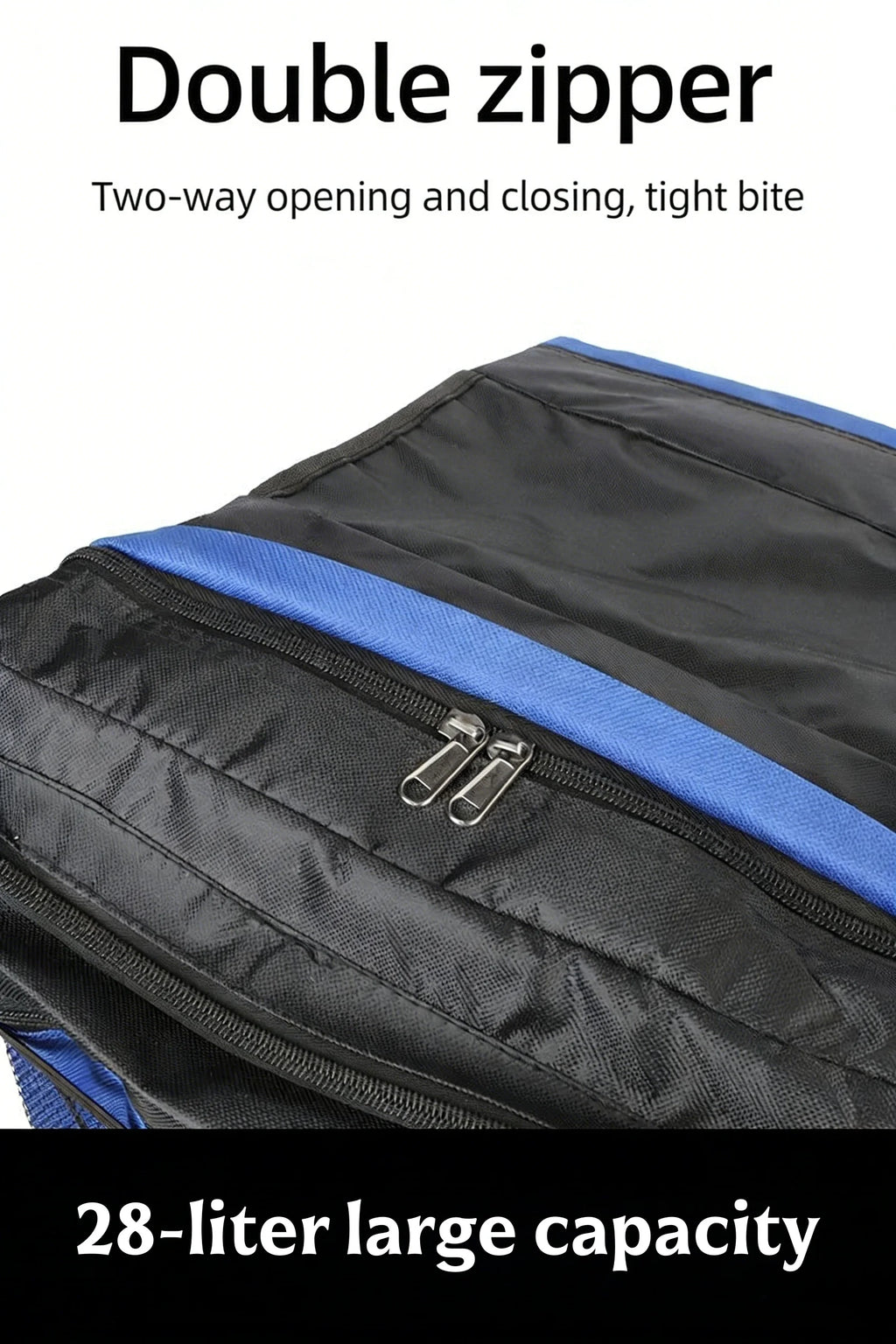 Waterproof Bicycle Rear Seat Bag — Double-Sided Reflective