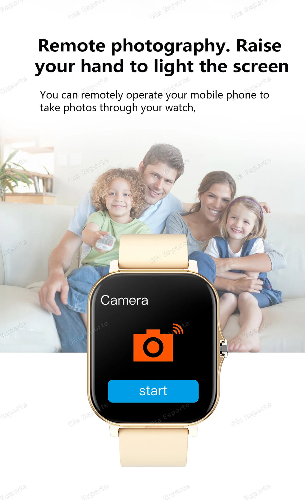 Smart Watch 2.01" HD Display | Answer Calls Sport Modes DIY Dial Weather Forecast Smartwatch