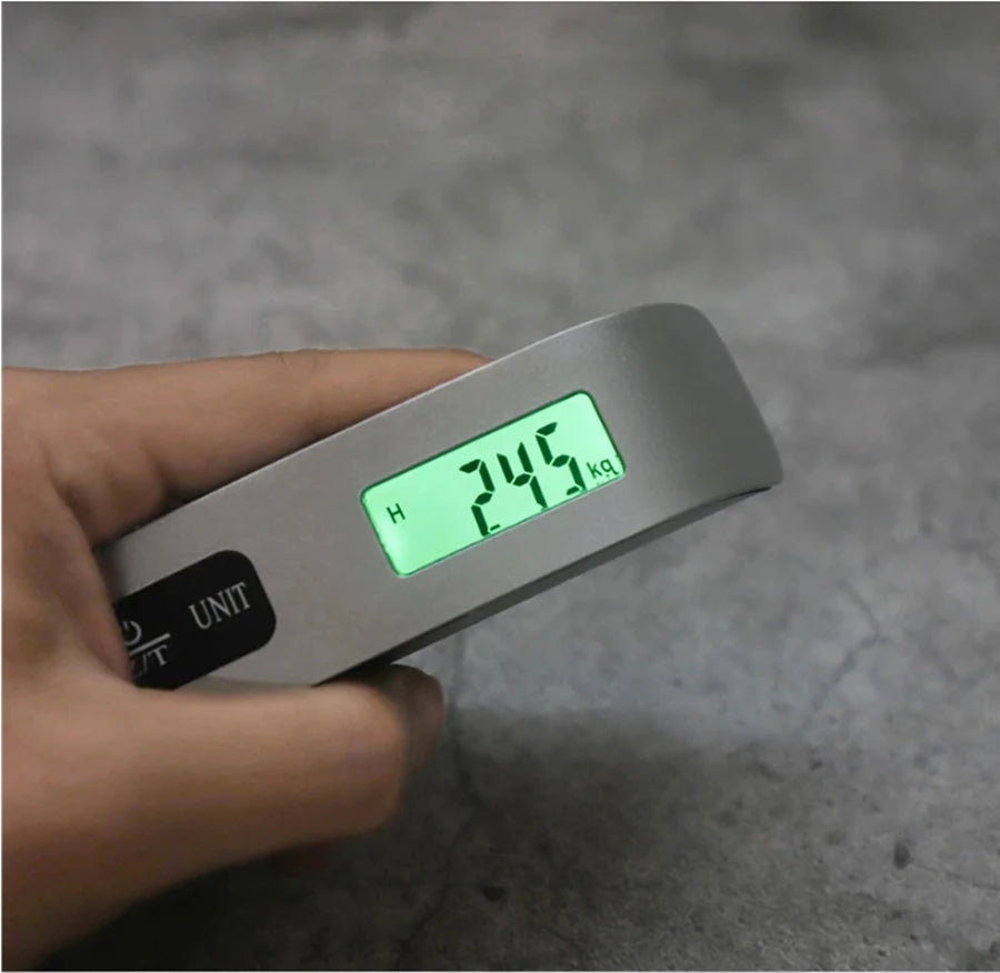 Portable Digital Luggage Scale – LCD Travel Weight Checker
