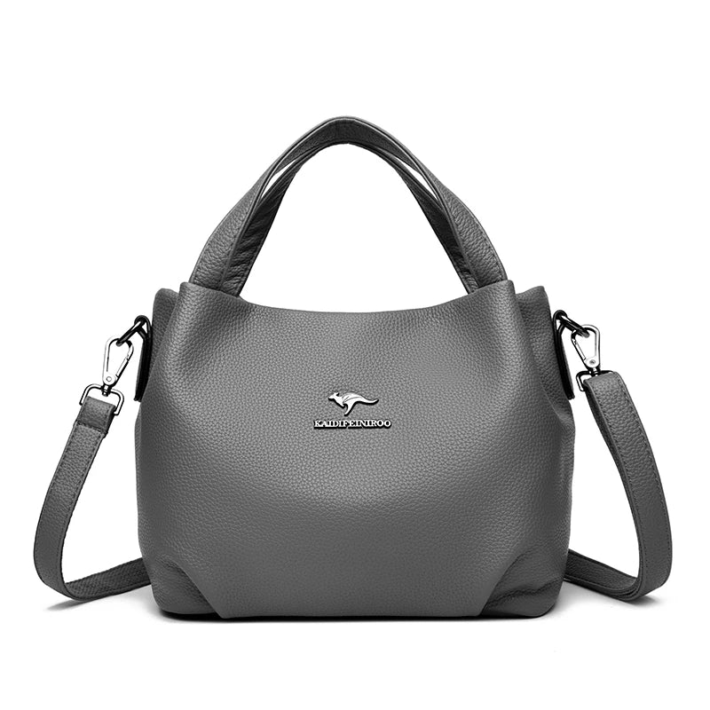 LUYIAIXI Luxury Letter Accent Crossbody Shoulder Tote – High Quality Designer Handbag for Women
