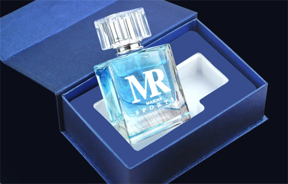 Men's Ocean Pheromone Cologne Spray 50ml – Fresh Aquatic Long-Lasting Fragrance