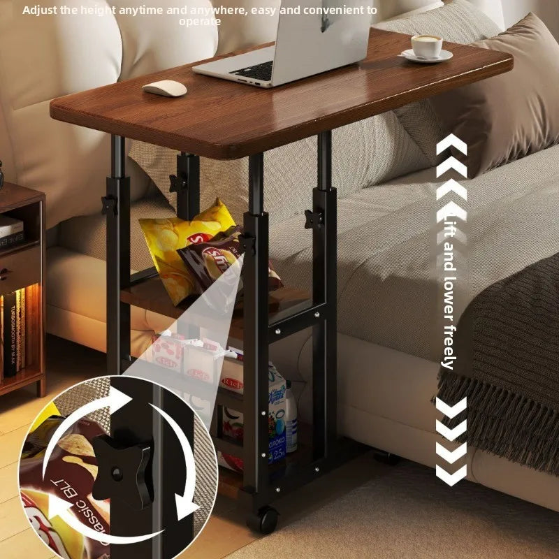 Bedside Laptop Holder & Reading Desk — Portable Bedside Table Board for Writing, Office & Computer Use