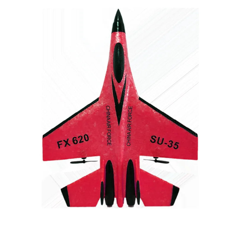 SU35 Scale 2.4G RC Fighter Glider Airplane – EPP Foam Hobby Plane for Kids & Beginners