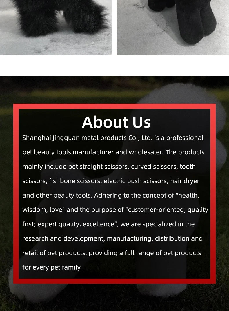 Full-Body Poodle Grooming Practice Model
