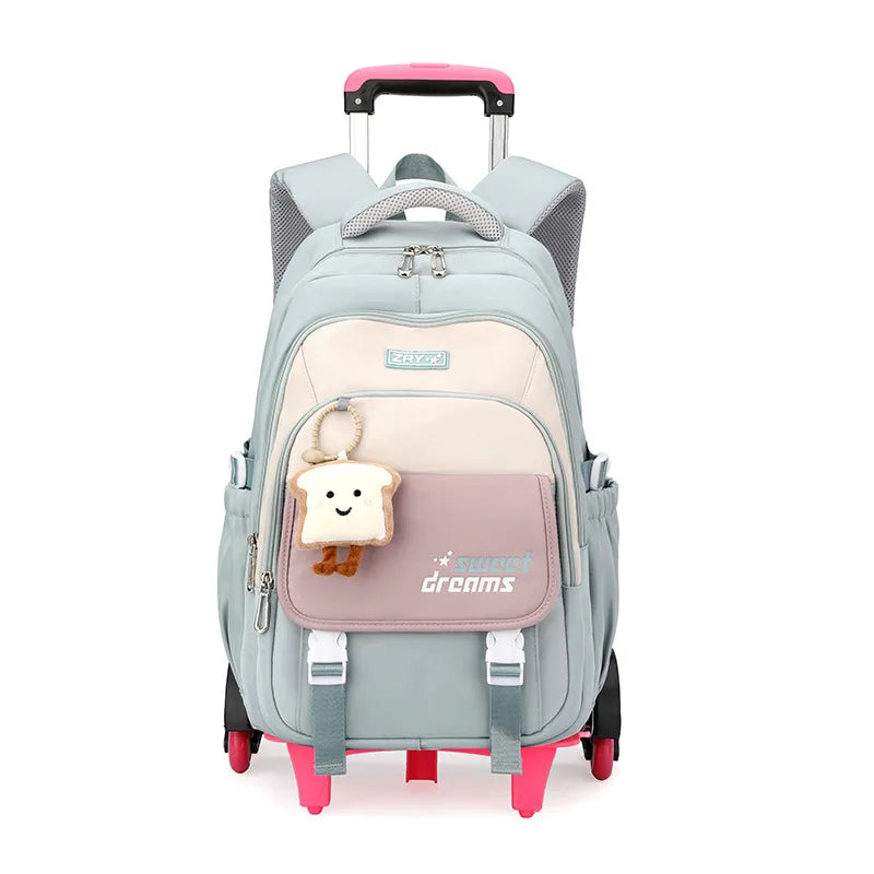 Trolley School Backpack – Two- & Six-Wheel Options