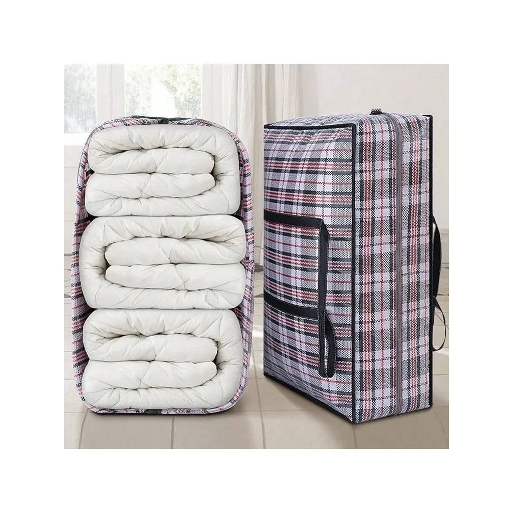 Large Capacity Quilt & Blanket Storage Bag – Dustproof Wardrobe Organizer for Clothes, Pillows & Moving