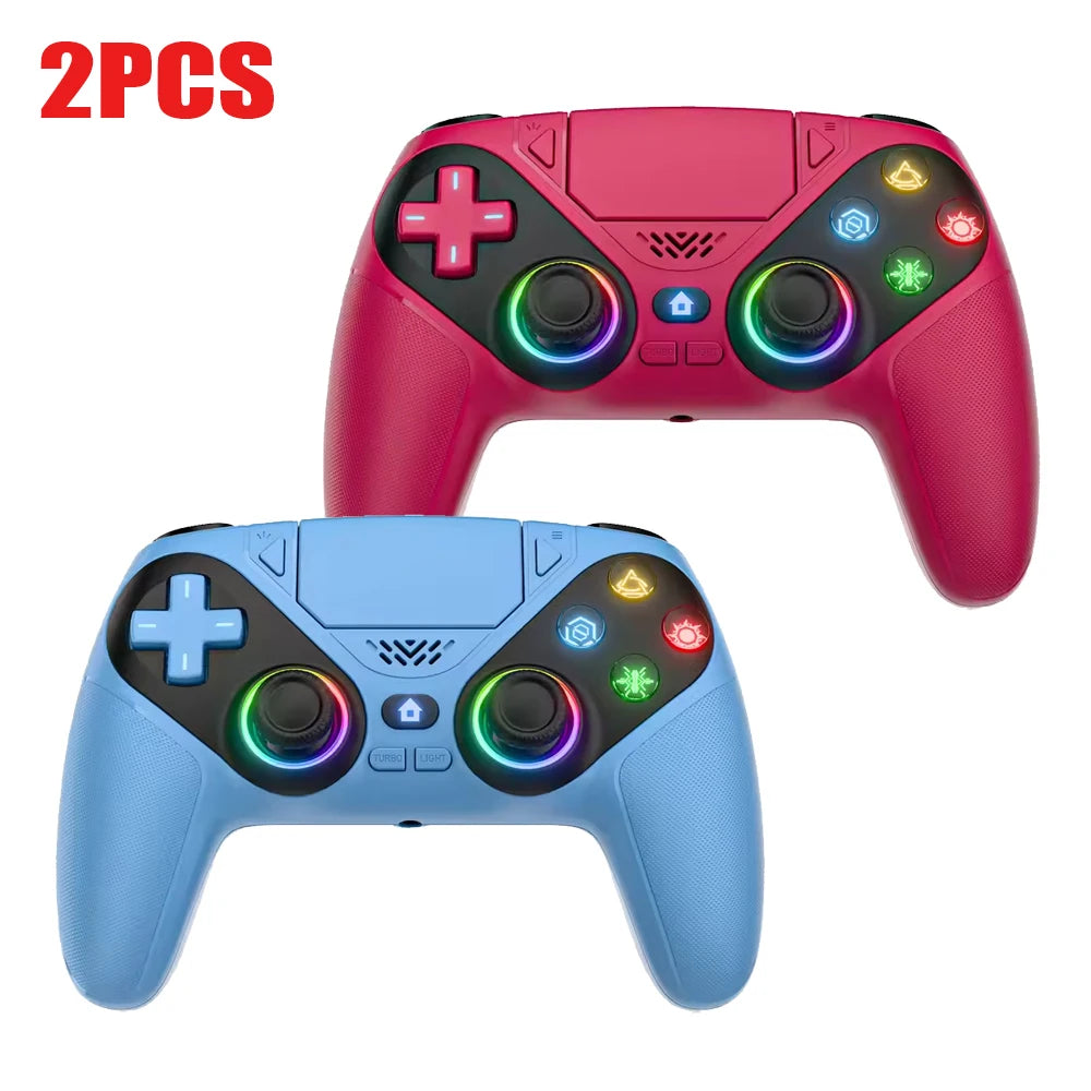 Wireless PS5 Controller – Turbo, Hall Trigger, Touchpad, Vibration & Bluetooth Gamepad