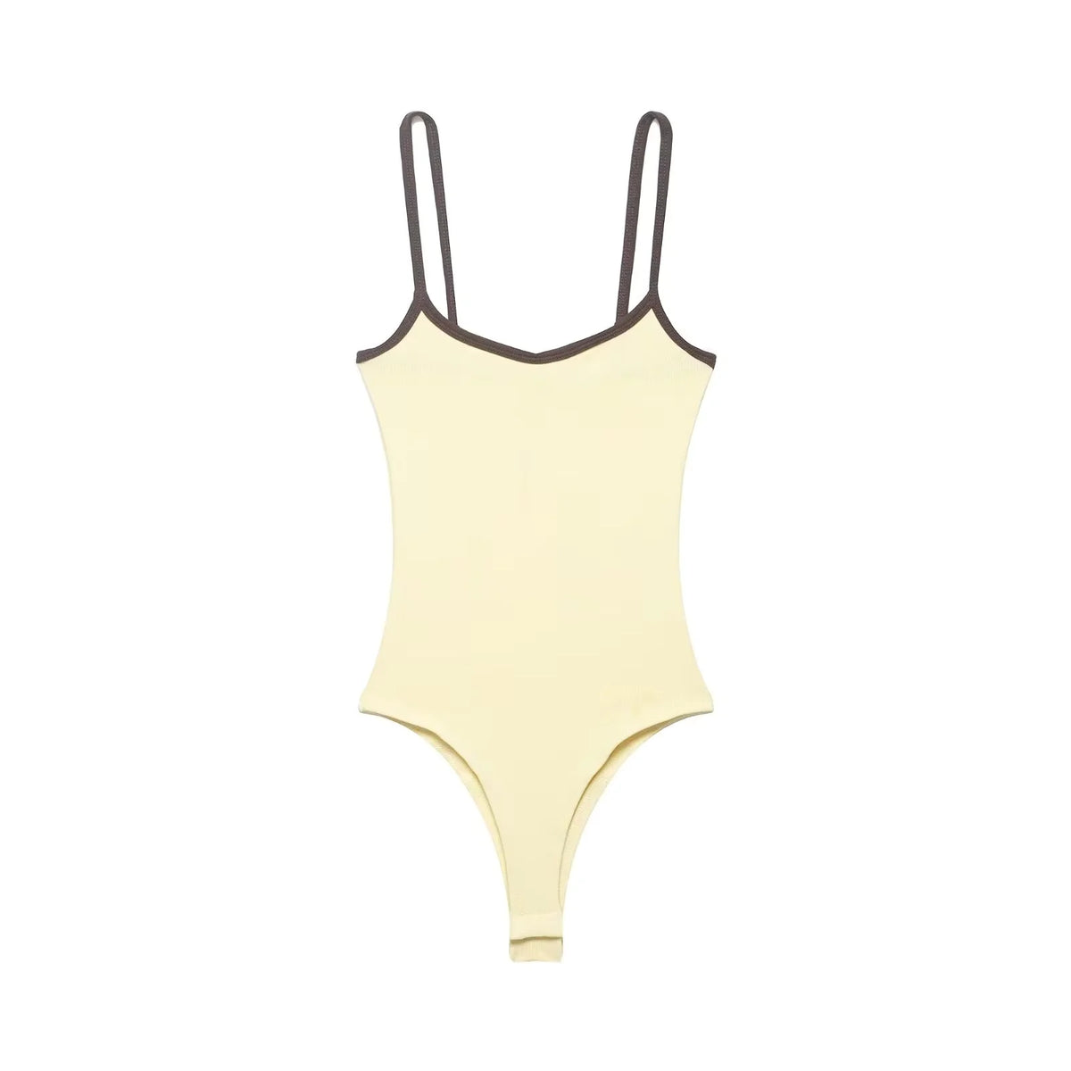Women's Color-Blocked Strap Jumpsuit – Round Neck Cotton Blend Casual Romper 2026
