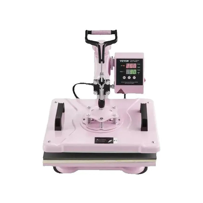 SucceBuy 8-in-1 Heat Press Machine — 360° Swing Away, 12x15" or 15x15", T-Shirts, Mugs, Hats & Plates