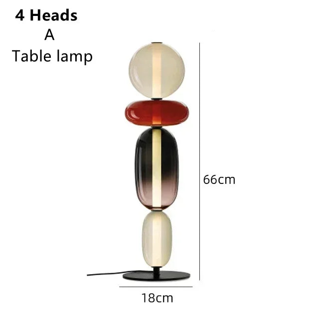 Colored Glass Lamp – Table & Floor Designs