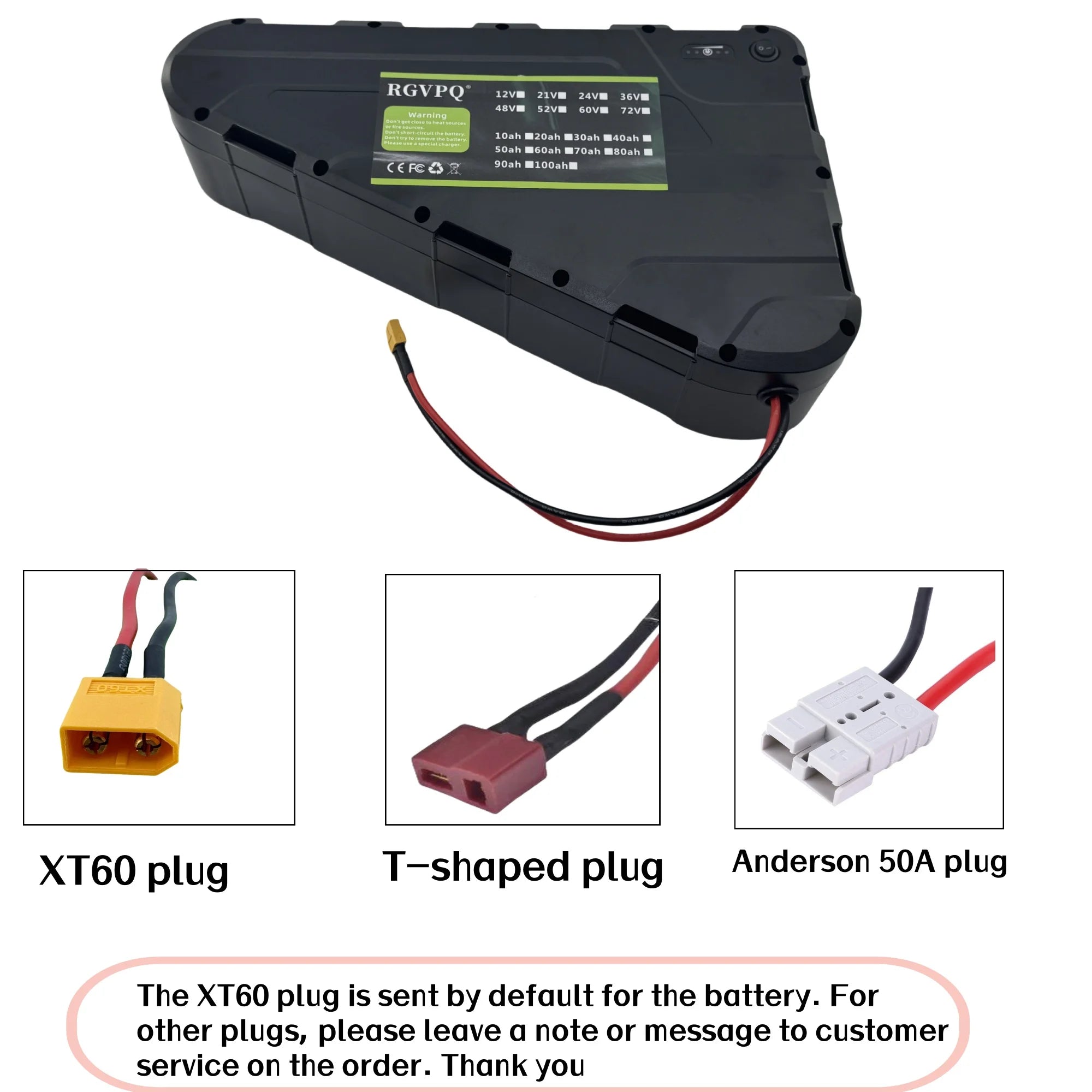 48V 60Ah High-Capacity LiFePO4 Battery — Deep Cycle for E-Bike, Solar & Off-Grid Systems