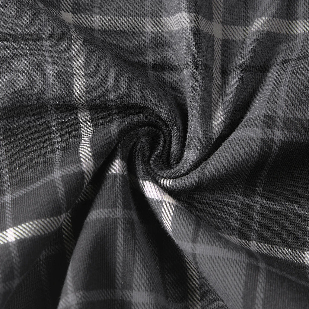 Men's Cotton Stretch Plaid Boxer Shorts, 6-Pack