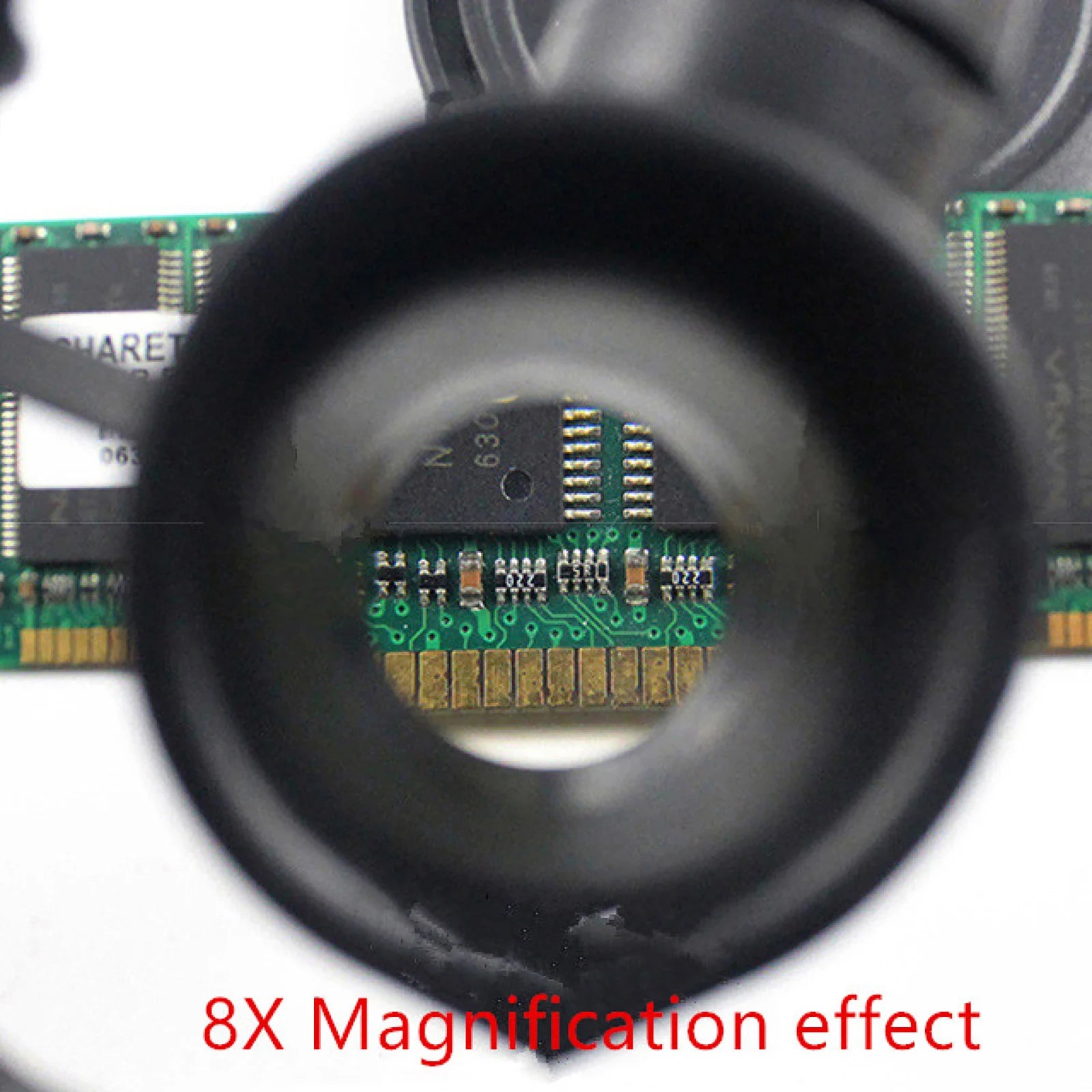 Adjustable Jewelry Loupe Magnifier — 8X 15X 23X with LED Light