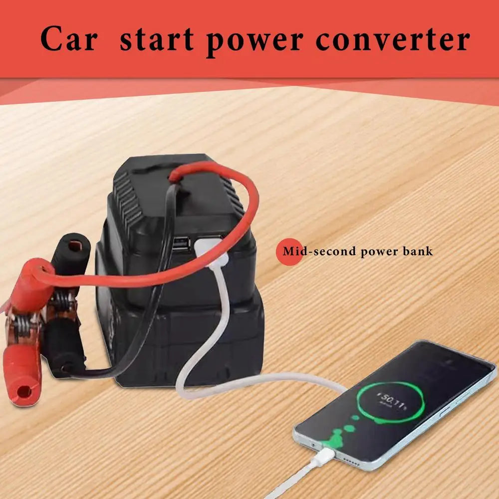 Portable Car Battery Jump Starter – Compact Lithium Power Pack for Emergency Vehicle Starting
