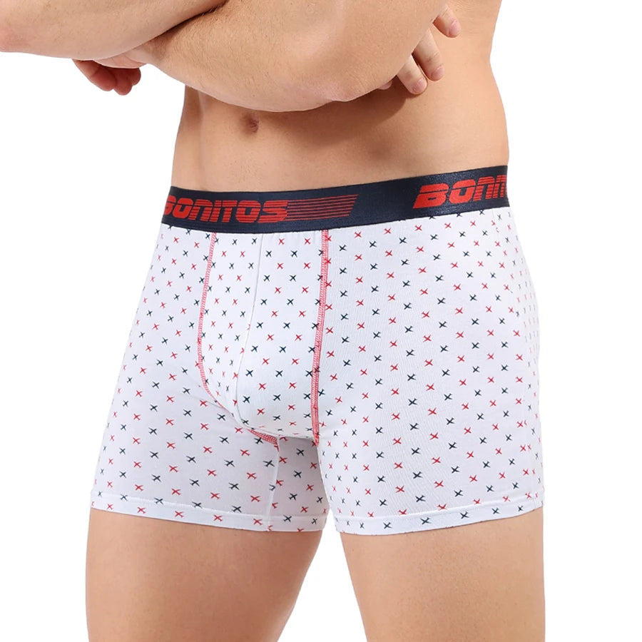 Men's Cotton Stretch Boxer Shorts