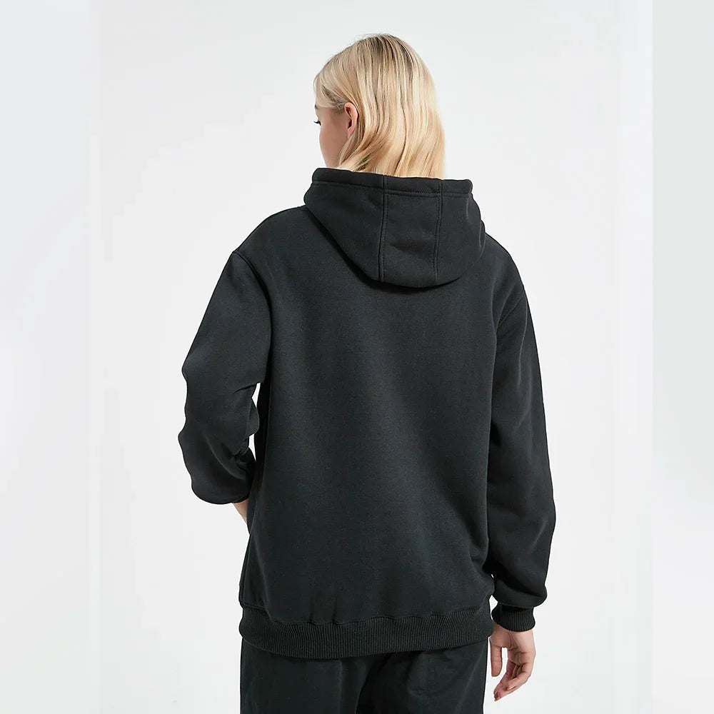 Men's Fleece Oversized Pullover Hoodie — Warm Casual Multi-Color Sweatshirt