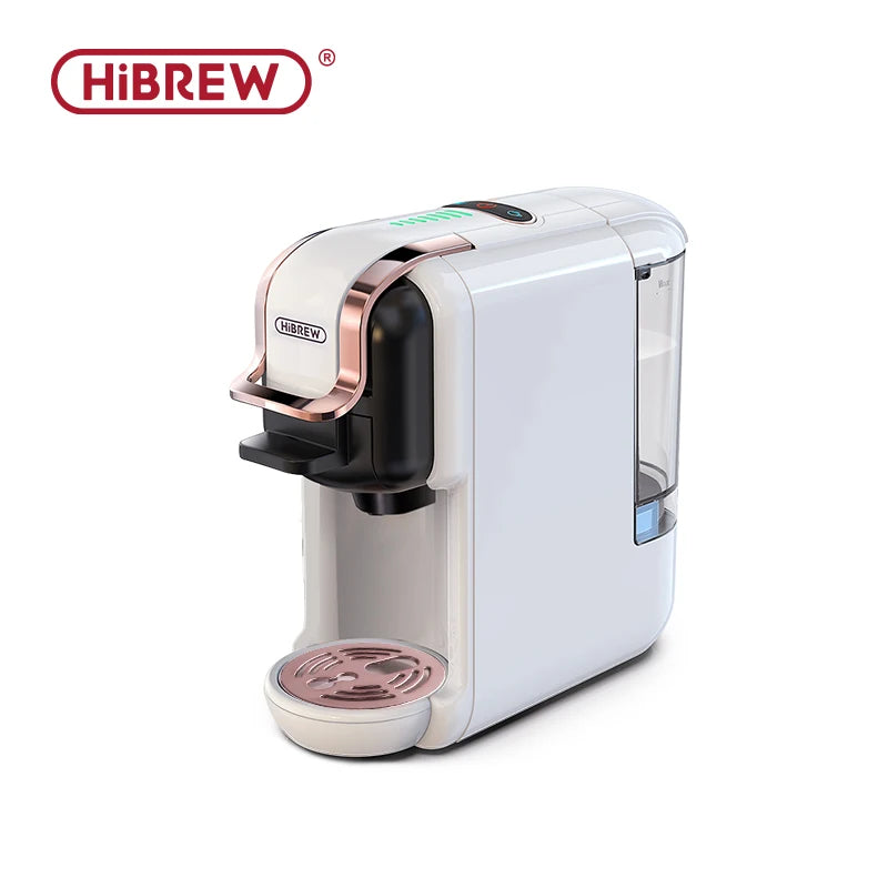 One Machine. Every Coffee. — HiBREW 5-in-1 Capsule Coffee Maker | 20 Bar, Hot & Cold, Nespresso, Dolce Gusto, K-Cup & Ground