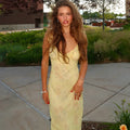 Floral Plunge Backless Maxi Dress — Sexy Fairy Beach Vacation Dress