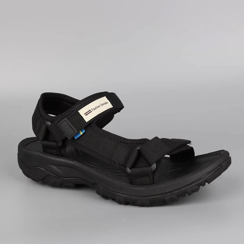 Women's Non-Slip Flat Beach Sandals – Breathable Casual Walking Shoes