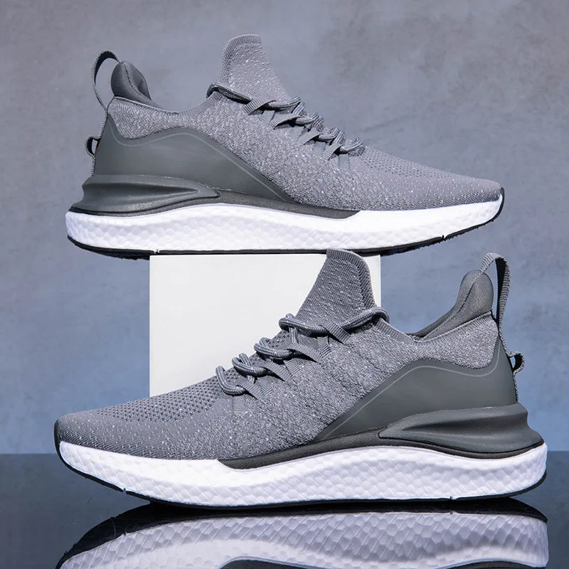 Men's Lightweight Mesh Lace-Up Sneakers