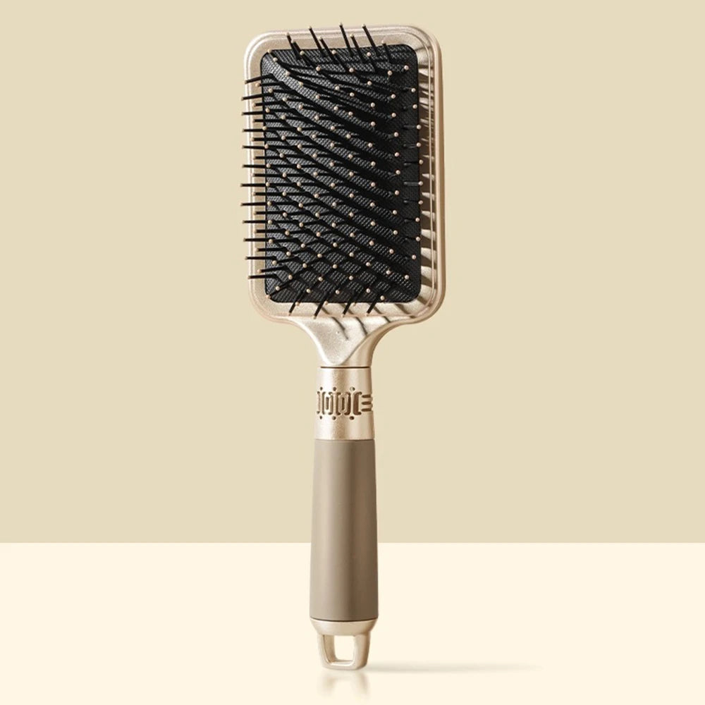 KLINA Air Cushion Scalp Massage Comb – Anti-Static Detangler for Salon & Home
