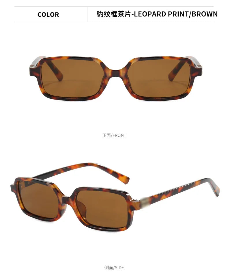 Neutral Square Trendy Sunglasses | Advanced UV Protection Shades for Men & Women