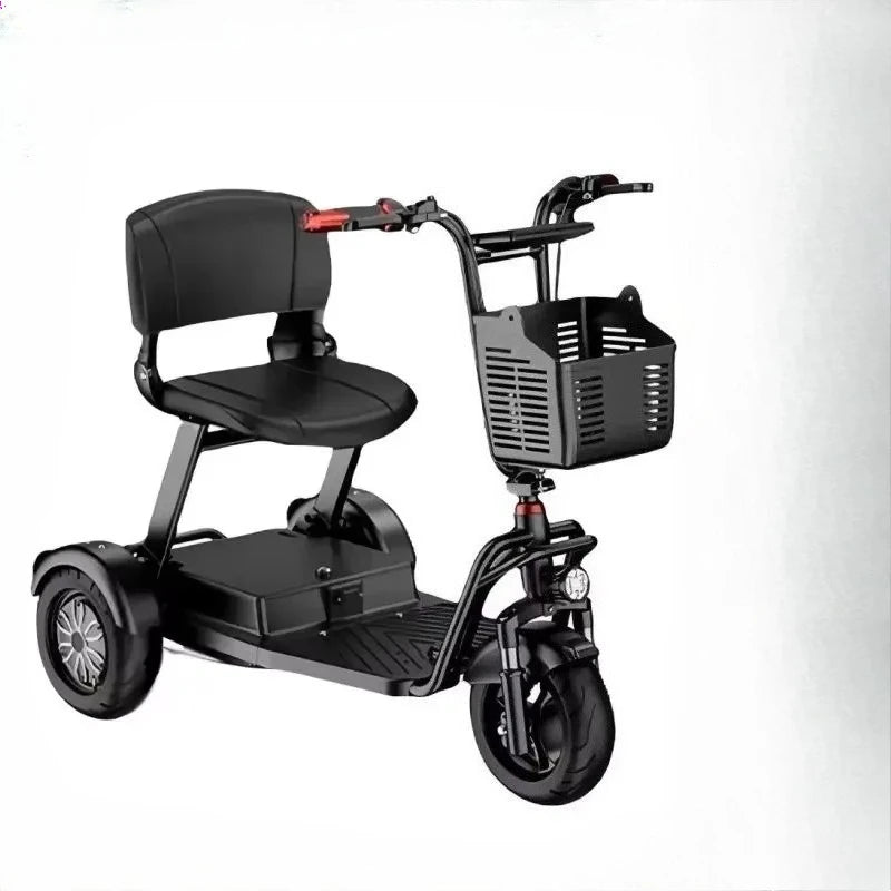 3-Wheel Folding Mobility Scooter for Seniors with Seat