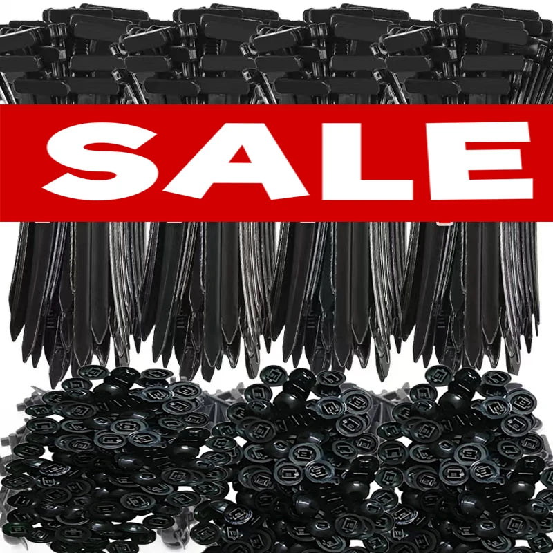 Secure. Fasten. Organize. — Nylon Cable Tie Buckle Clips | Mudguard, Fender & Inner Lining Fasteners, Outdoor & Camping Use, 5–1000pcs
