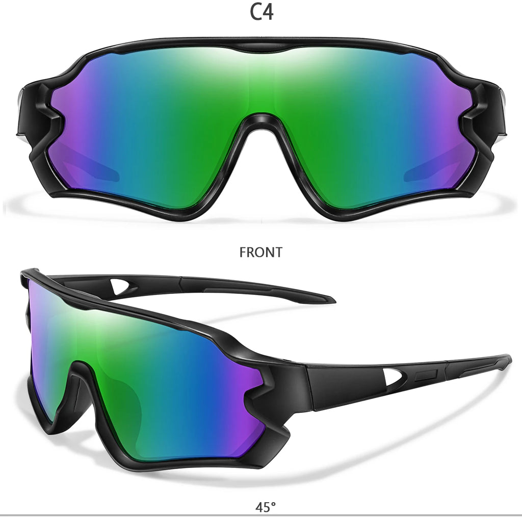 Kids UV400 Cycling Sunglasses — Ages 9–15