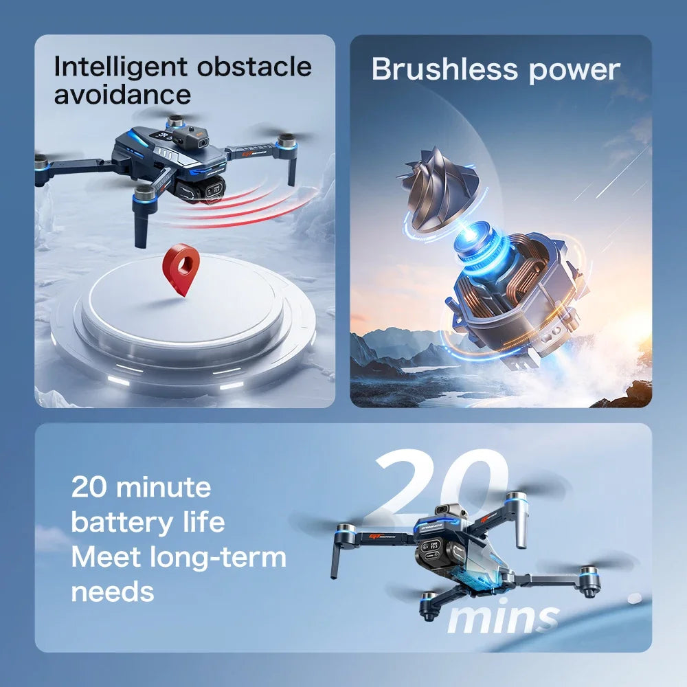 GT8 Drone with Dual Camera & Screen Remote