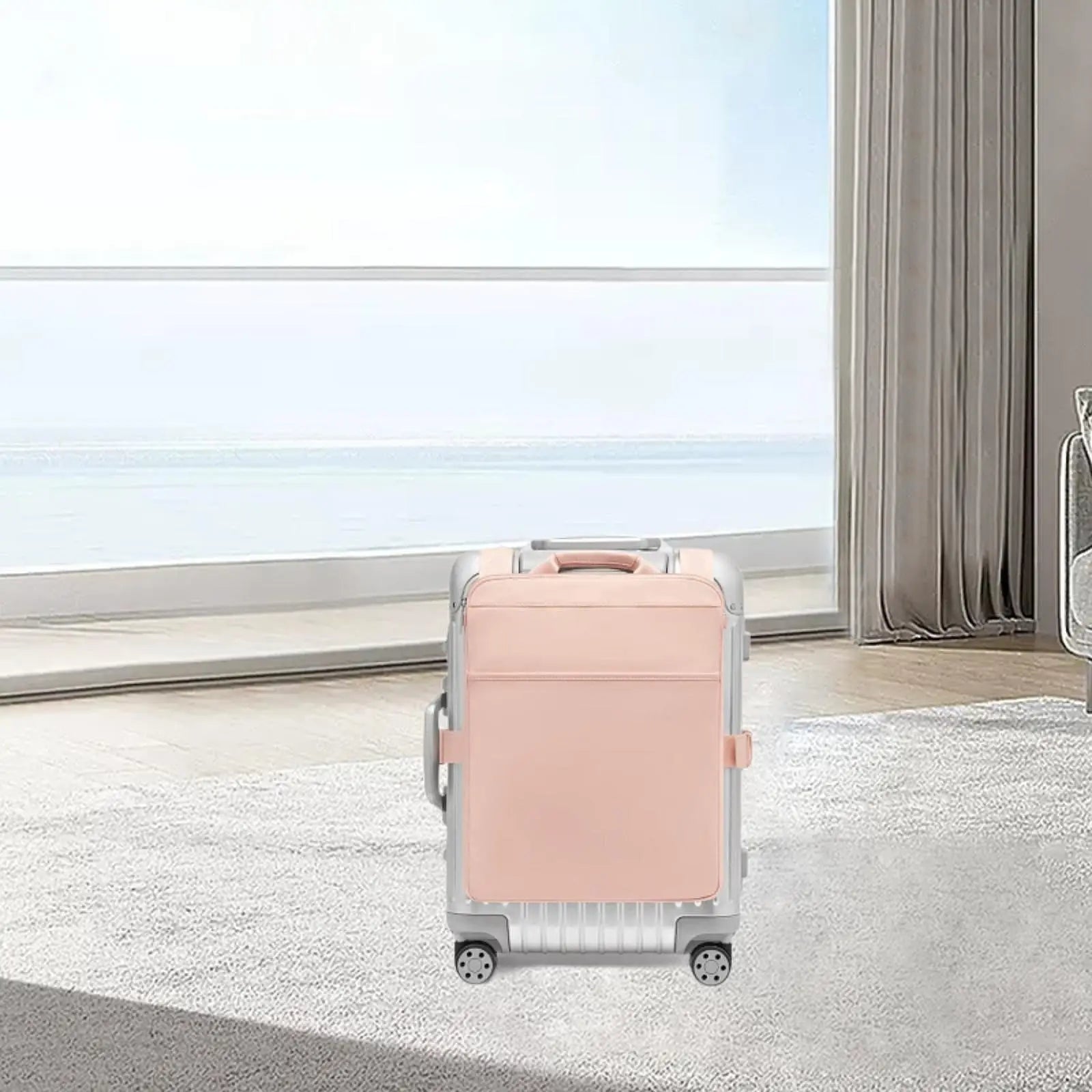 Multifunctional Carry-On Packing Cube Bag with Handle