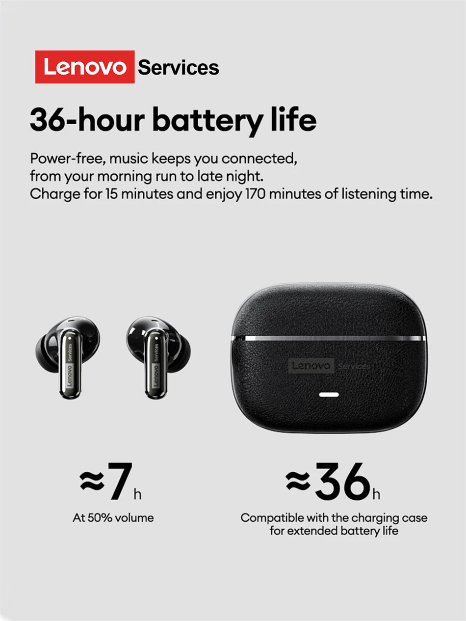 Lenovo LE208 Wireless Bluetooth Earphones — ENC Noise Cancelling Gaming Headset