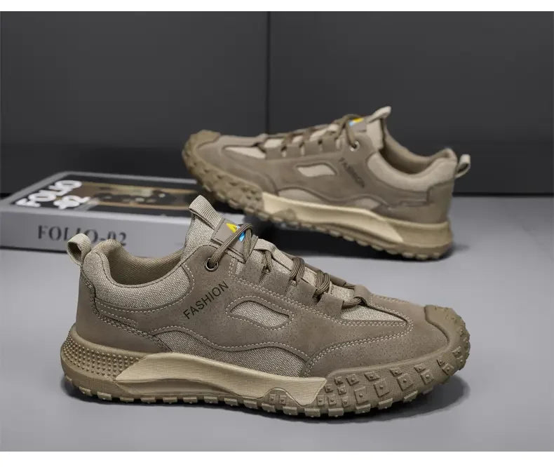 Men's Thick-Sole Anti-Slip Outdoor Platform Sport Shoes