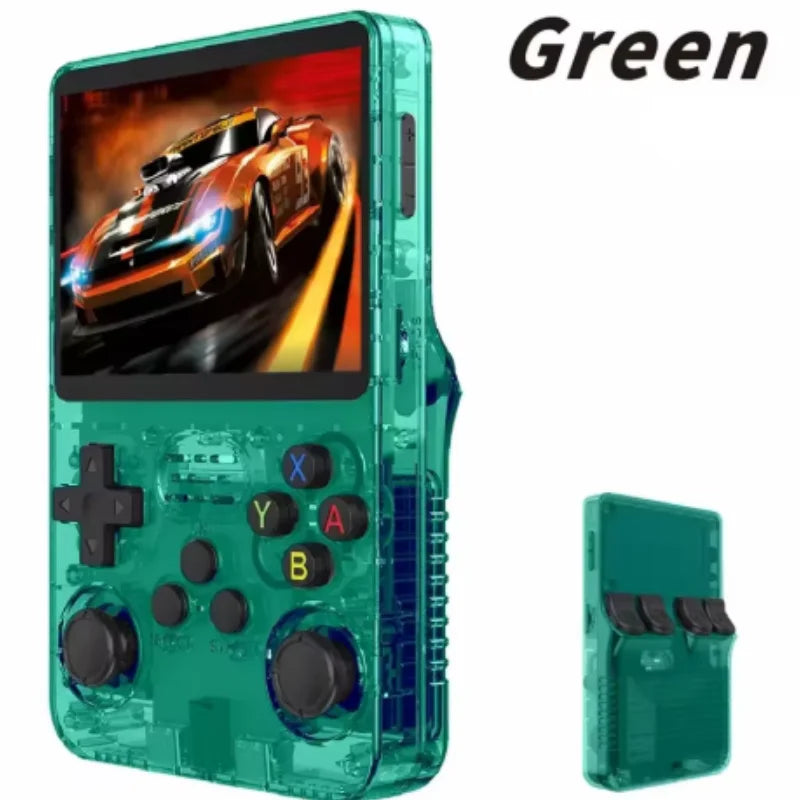 R36S Retro Handheld Video Game Console — 3.5" IPS Screen, Linux, 64GB/128GB Portable Pocket Player